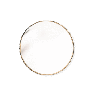 Rooms bathroom circle mirror