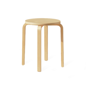 Rooms brown wooden stool